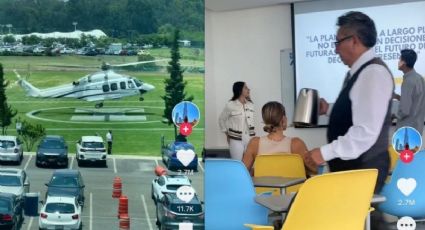 Estudiante sorprende al llegar a sus clases del Tec de Monterrey ¡en helicóptero! | VIDEO