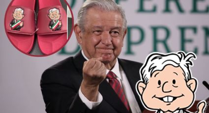 “Amdalias”, chanclas de AMLO causan sensación en redes sociales