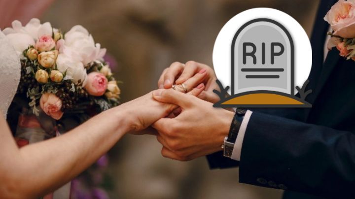 De boda a funeral: novio muere súbitamente en su casamiento