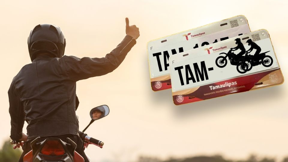 Tramita tus placas de motociclista