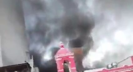 Captan fuerte incendio en Hotel Krystal de Cancún | VIDEO