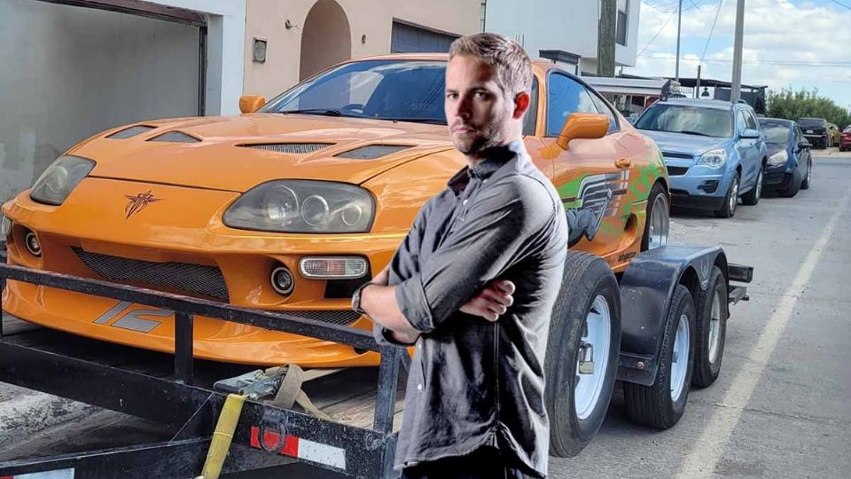 Captan auto identico al de Toyota Supra de Brian O'Conner