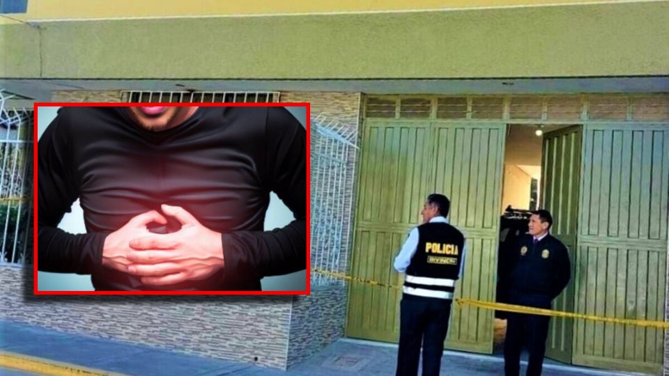 El delincuente no se esperó la reacción del dueño de la casa, asustándose de muerte