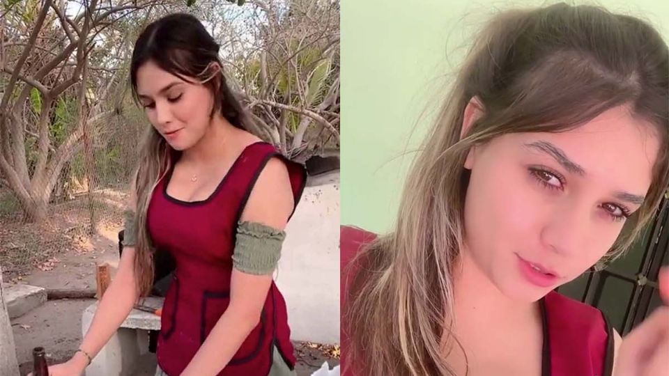 Joven enamora las redes con belleza y su receta de tortillas de harina