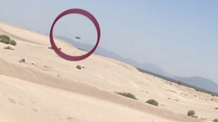 Se toma selfie en las Dunas y aparece un OVNI a sus espaldas