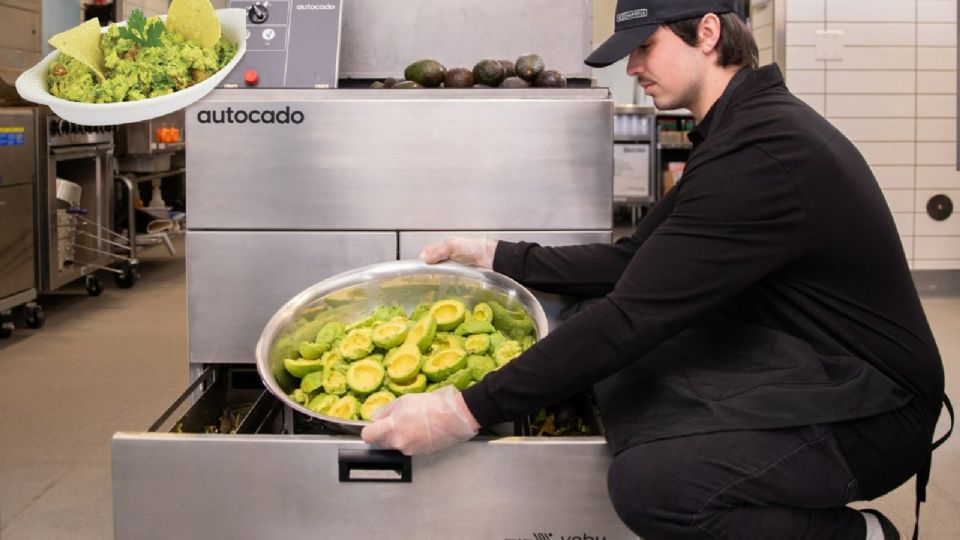 Estados Unidos crea el “Autocado”, robot que hace guacamole en la mitad de tiempo
