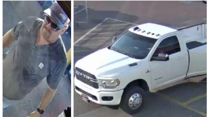 Llega en camioneta  Dodge Ram y roba camión de carga