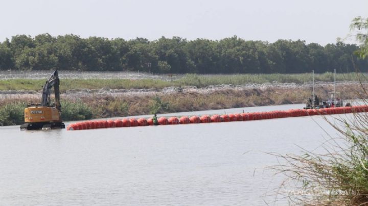 Texas: reactivan colocación de boyas en el río Bravo