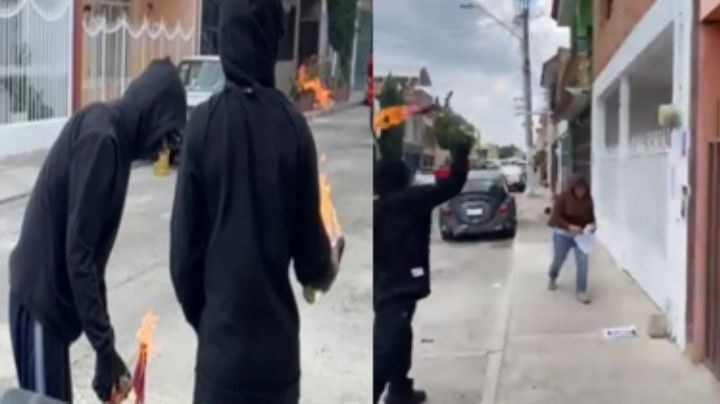 Arrojan bomba molotov a casa de la presunta asesina de un gato | VIDEO Y FOTOS