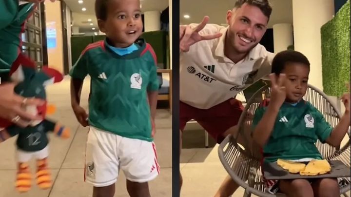 La Selección localiza a niño etíope que quiere ser mexicano, le dan sus quesadillas | VIDEO