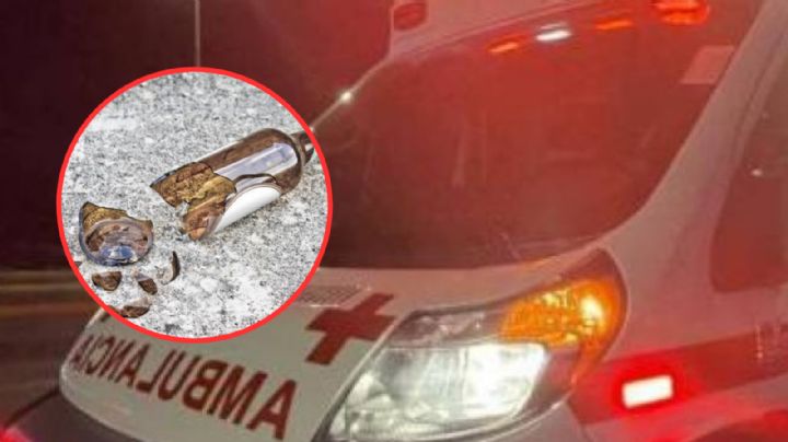 Joven va a fiesta con amigos; entre seis le dejan herida de 15 cm en la cara por botellazo