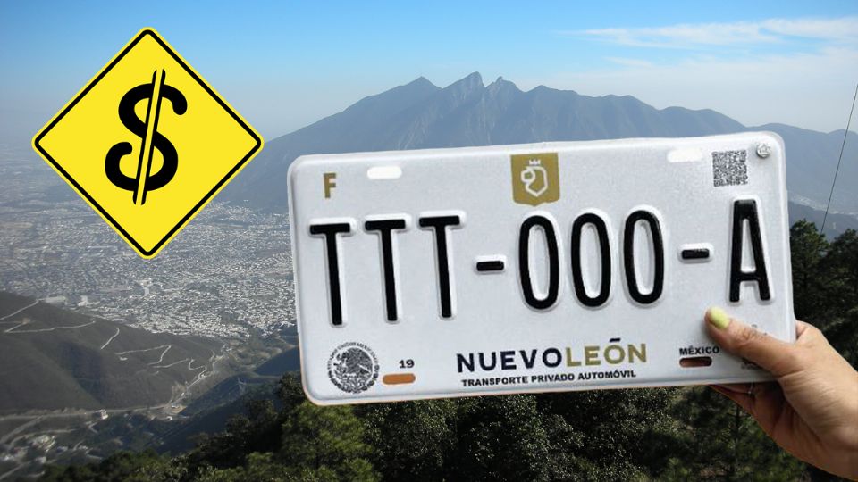 Conoce el precio de las placas en Nuevo León