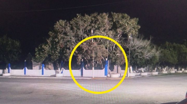 Captan 'fantasma' en cementerio de Tamaulipas: 'los perros ladraban al panteón'