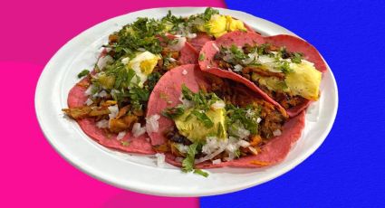 Tacos Barbie: ¿cuánto cuestan los creativos tacos al pastor con tortilla rosa?