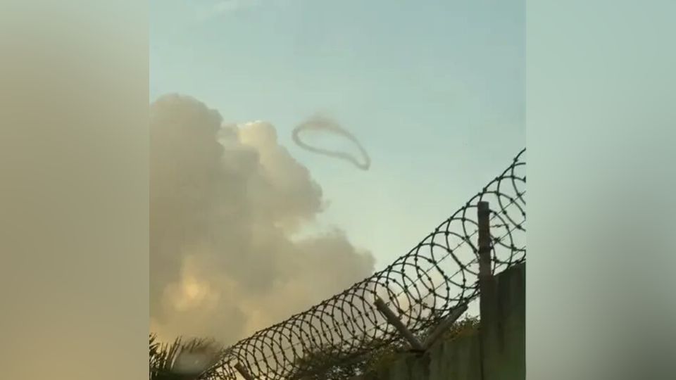 Una nube en forma de aro fue captada en Tampico