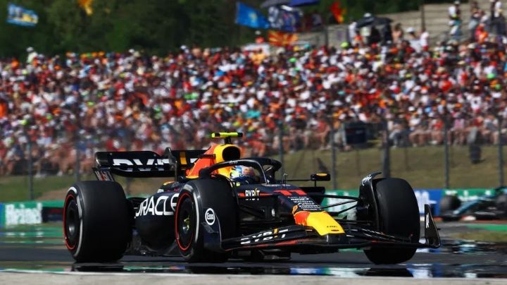 ¡'Checo' Pérez vuelve al podio!; remonta y es tercero en el Gran Premio de Hungría