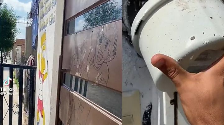 Por tener volumen de música alto, hombre arranca medidor de luz a su vecino | VIDEO