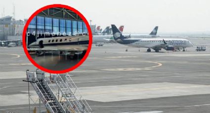 Aparece avión del AICM "robado" en la zona de hangares; esto sabemos