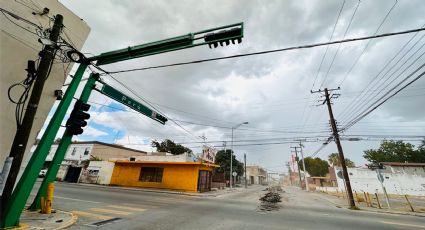 Sorprenden vientos fuertes y lluvia a los habitantes de Nuevo Laredo