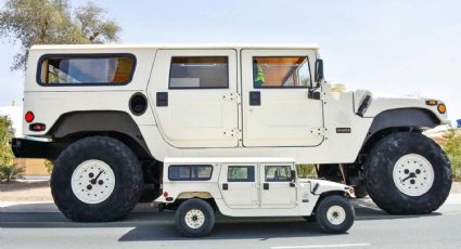 Enorme Hummer más grande que un camión se vuelve viral en redes sociales | VIDEO