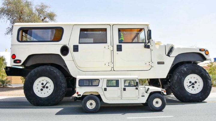 Enorme Hummer más grande que un camión se vuelve viral en redes sociales | VIDEO