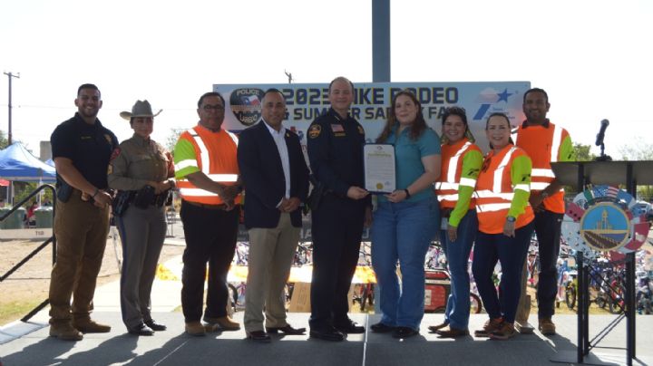 Crean conciencia para cuidar a ciclistas en Laredo, Texas