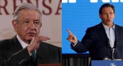 AMLO se pronuncia en contra de Ron DeSantis por leyes antimigrantes