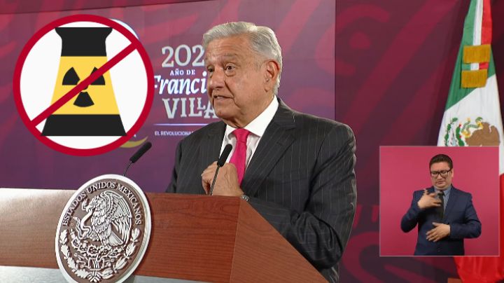 AMLO rechaza construcción de plantas nucleares para energía eléctrica: "tenemos energías limpias"