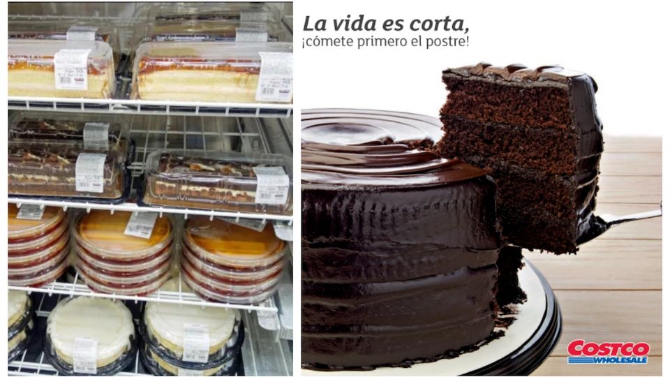 Una joven mujer obtiene ganancias por vender rebanadas de pastel de Costco.