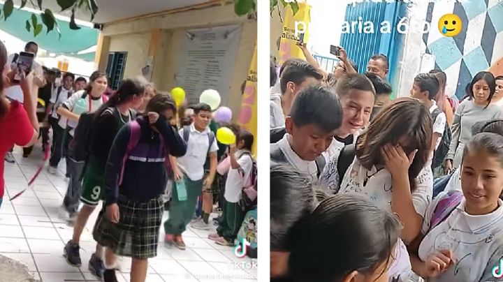 Original despedida a alumnos de sexto año hace llorar a todos de emoción | VIDEO