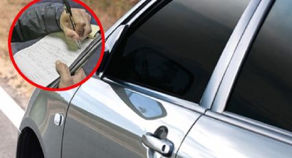 Esta es la multa por llevar vidrios polarizados en tu auto en Tamaulipas
