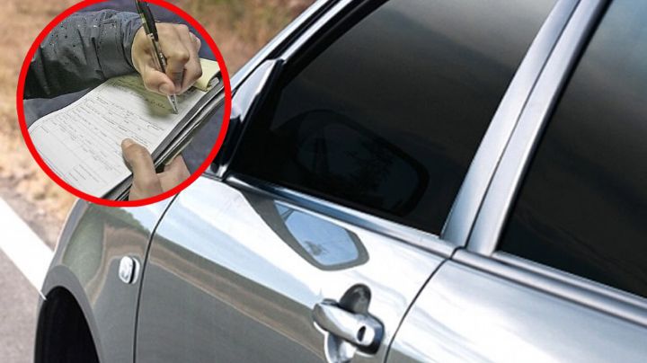Esta es la multa por llevar vidrios polarizados en tu auto en Tamaulipas
