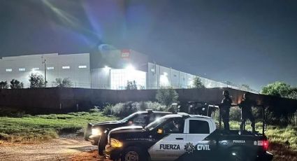 Hallan cuerpo calcinado afuera de la empresa Lego, en Salinas Victoria