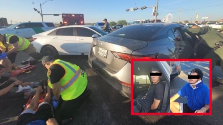 Persecución de tratante de indocumentados deja saldo de 7 lesionados en Laredo