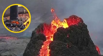 Captan supuesto nacimiento de un volcán en Tlaxcala; lava brota del suelo | VIDEO