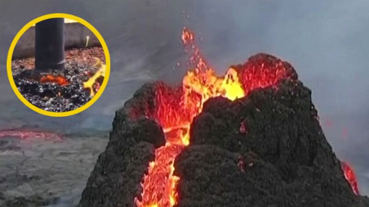 Captan supuesto nacimiento de un volcán en Tlaxcala; lava brota del suelo | VIDEO