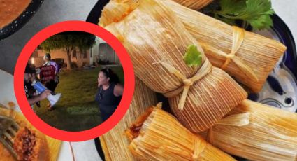 Hispana corre a vendedor de tamales 'ilegales' de su casa; 'regrésate a México' | VIDEO