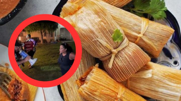 Hispana corre a vendedor de tamales 'ilegales' de su casa; 'regrésate a México' | VIDEO