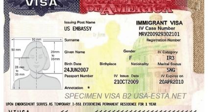 ¿Qué requisito debes cumplir para la foto de la visa americana?