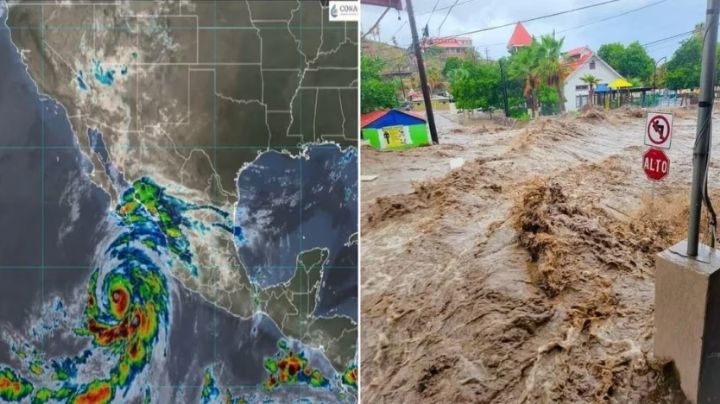 Hombre muere al intentar salvar a su familia tras paso del huracán Hilary