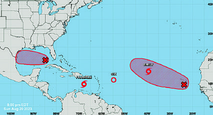 Depresión tropical amenaza a los dos Laredos