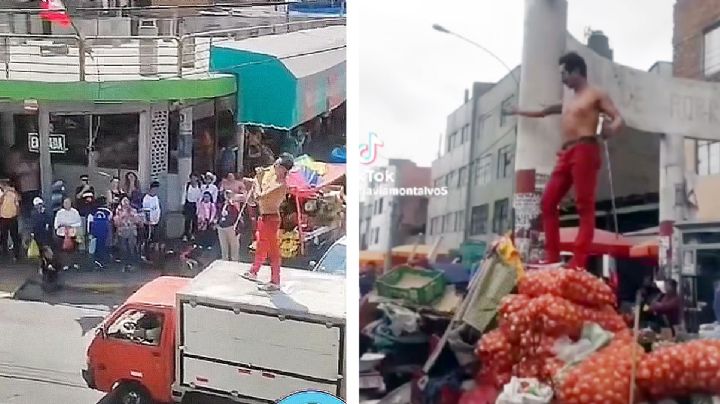 'Freddie Mercury' resucita y canta sus mejores éxitos en un mercado callejero | VIDEO