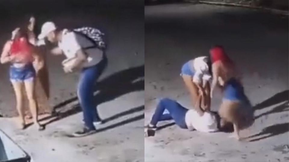 Mujeres ebrias asaltan a hombre que presuntamente se acercó a ayudarlas.