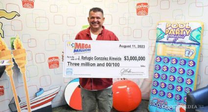 Gana 3 millones de dólares en lotería Mega Millions; ¡se entera un mes después!