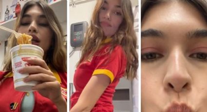 Atractiva empleada de Oxxo enamora en TikTok con su belleza y carisma