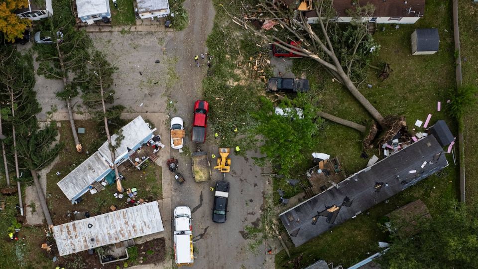 Los tornados en Michigan dejaron cinco personas sin vida.