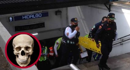 Mujer cae a las vías del Metro, usuario baja a ayudarla y ambos mueren