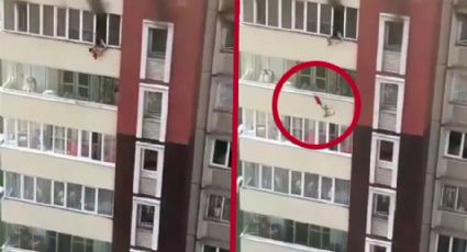 Personas se lanzan al vacío desde edificio en llamas | IMPACTANTES IMÁGENES