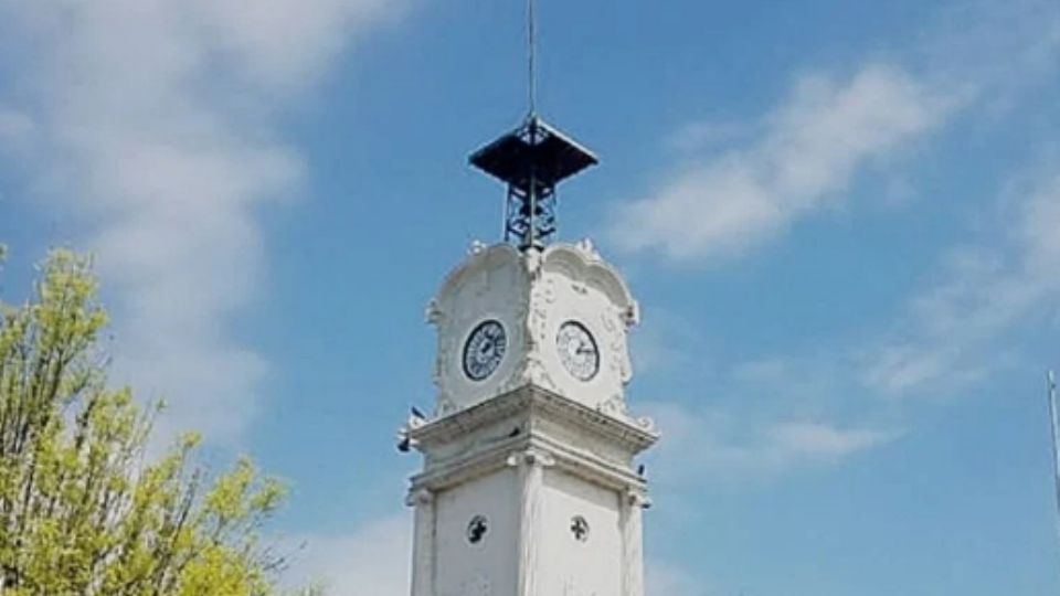 Reloj de la Plaza Hidalgo en la actualidad