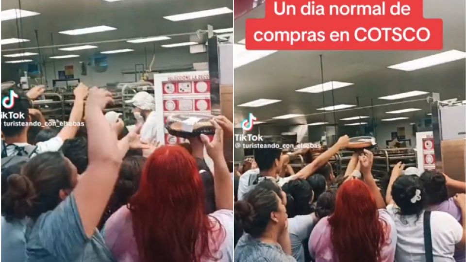 Se armó la 'campal' por los pasteles del Costco